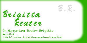 brigitta reuter business card